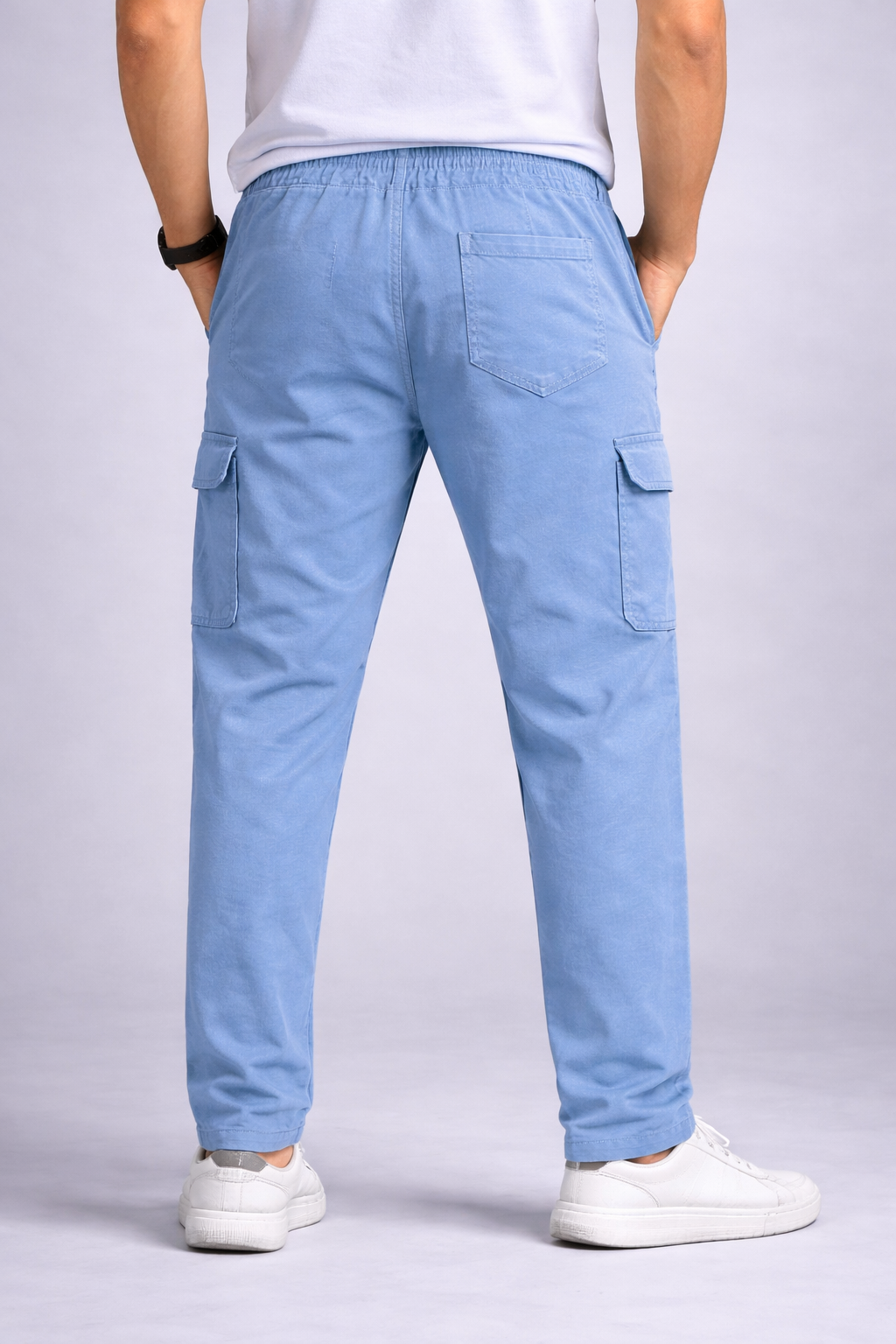 Jersey Villa Men's RFD Washed Gym Lower with Drawstring