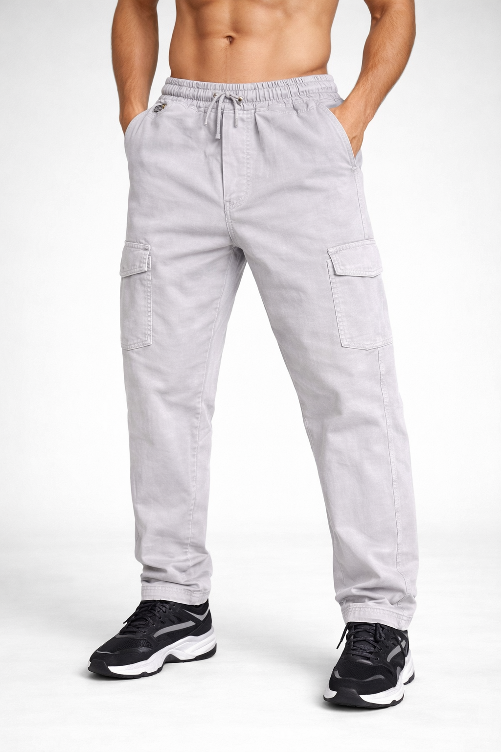 Jersey Villa Men's RFD Washed Gym Lower with Drawstring