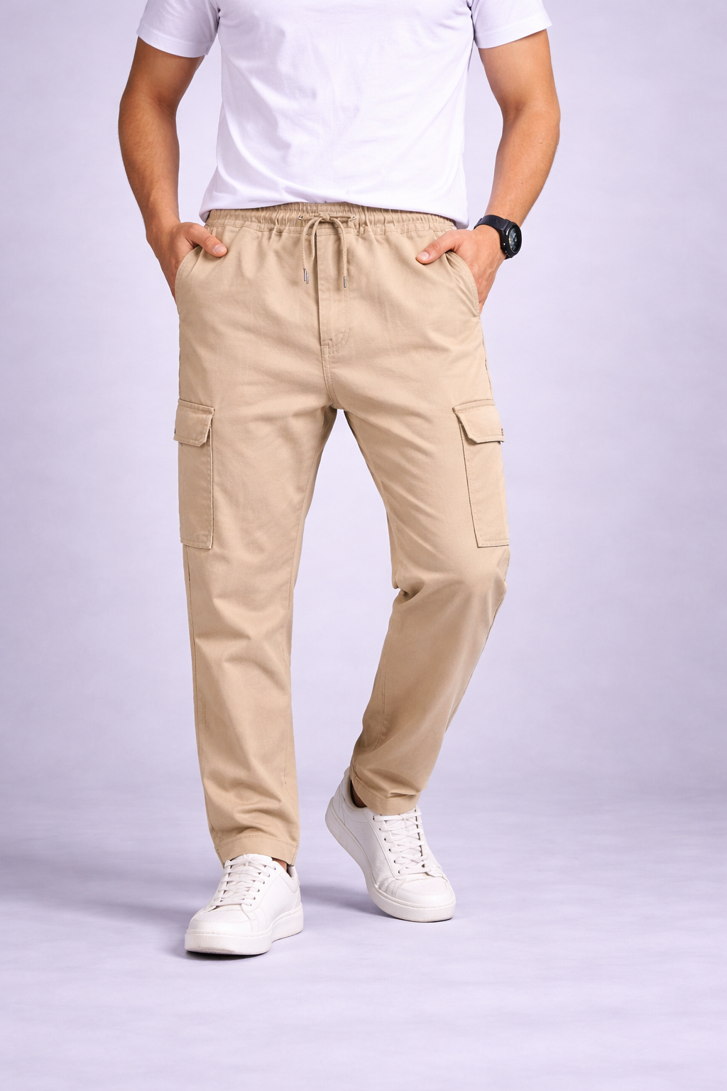 Jersey Villa Men's RFD Washed Gym Lower with Drawstring