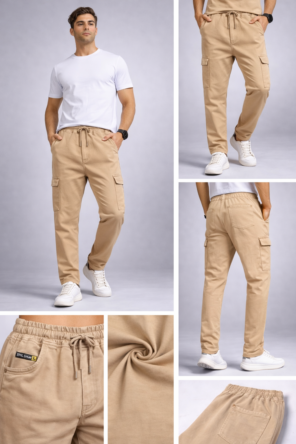 Jersey Villa Men's RFD Washed Gym Lower with Drawstring