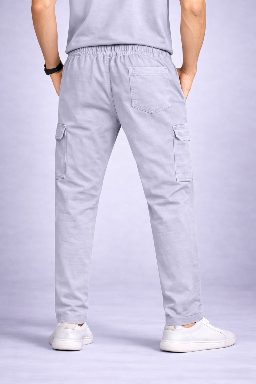 Jersey Villa Men's RFD Washed Gym Lower with Drawstring