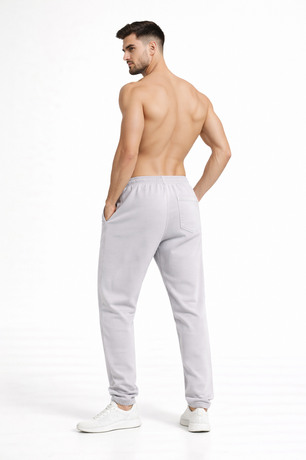 Men's Sports comfort Track pant. Denim Look
