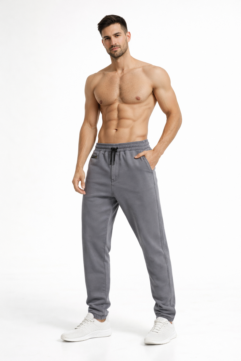 Men's Sports comfort Track pant. Denim Look