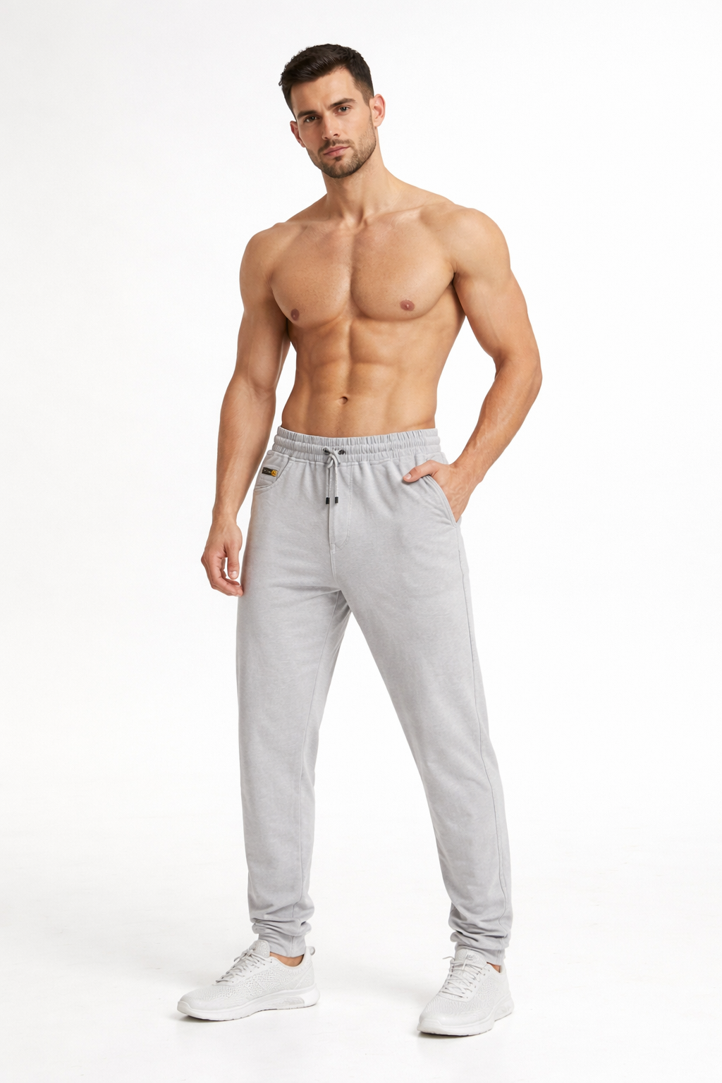 Men's Sports comfort Track pant. Denim Look