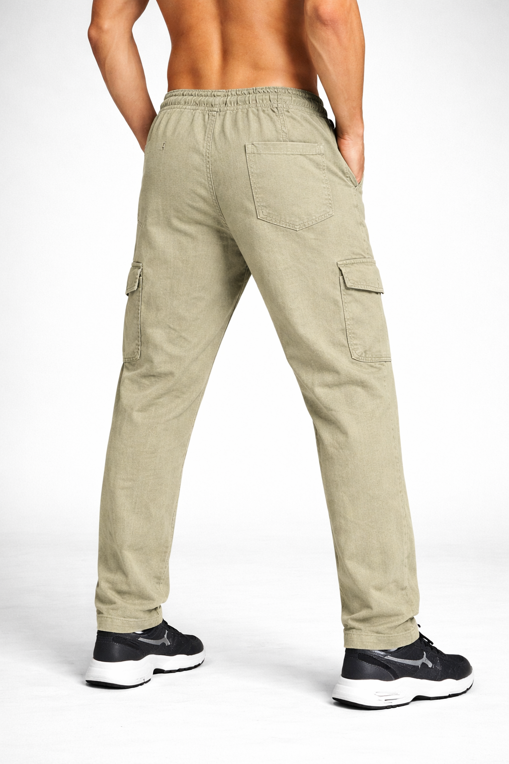 Jersey Villa Men's RFD Washed Gym Lower with Drawstring